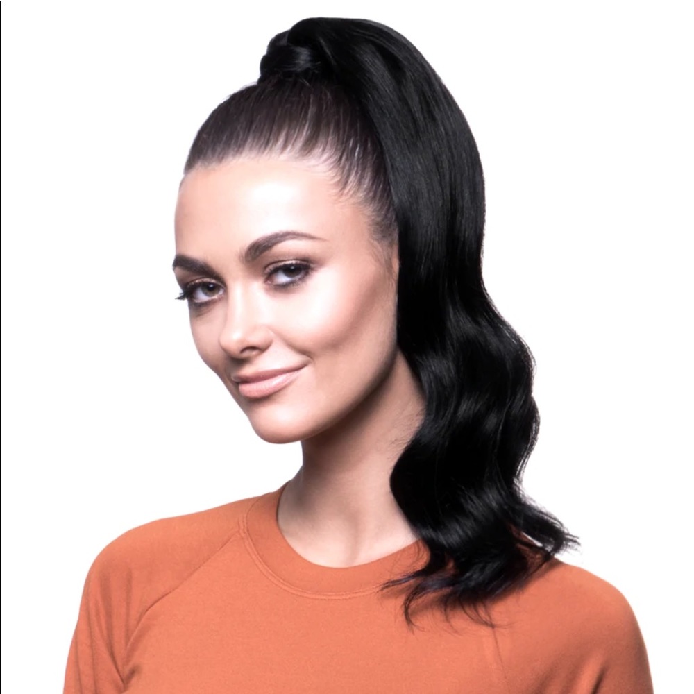 BELLAMI IT'S A WRAP PONYTAIL 16" 80G JET BLACK 🌻